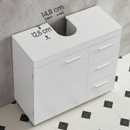 Ormarić ispod umivaonika IVY, 30x70x64 cm, bijela