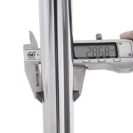 Vješalica za odjeću INEZ na kotačićima, max. 130 kg, srebrna