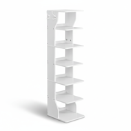 Stalak za cipele CINDY, 6 razina, 30x26,4x110,4 cm, bijela