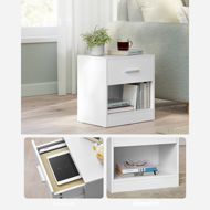 Noćni ormarić COSTA, 28x39x41cm, bijeli