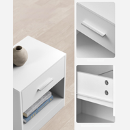 Noćni ormarić COSTA, 28x39x41cm, bijeli