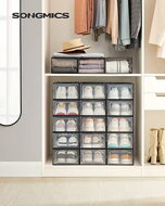 Organizator za cipele MARI,  crni/prozirni