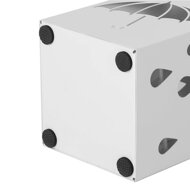 Metalni stalak za kišobrane UMBRELLA, bijeli