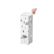 Metalni stalak za kišobrane UMBRELLA, bijeli