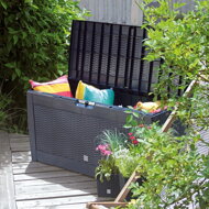 Kutija za pohranu RATO, 310 l, 119x48x60 cm, antracit