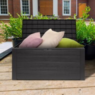 Kutija za pohranu WOODEBOX, 280 l,  antracit