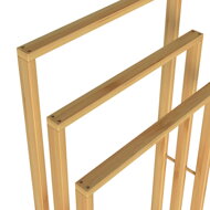 Bambuski stalak za ručnike RUBBY, 40x24x82 cm, smeđa