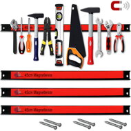 Magnetna traka HOLDER, 3 kom, crvena/crna
