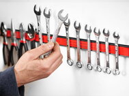 Magnetna traka HOLDER, 3 kom, crvena/crna