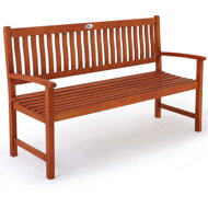 Vrtna klupa MAXIMA, 152x55x90 cm, prirodna smeđa