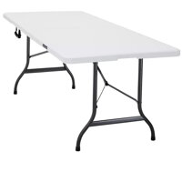 Sklopivi bife stol KAMIL, 76x183x74 cm, bijela
