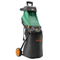 Vrtna sjeckalica za grane VAVRO, 2400W, 50l, crno/zelena