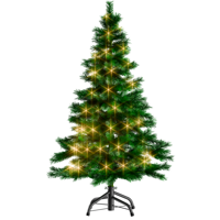 Umjetno božićno drvce RUDOLPH s lampicama, 150 cm, zeleno