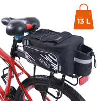 Torba za bicikl BIKER, 13 l, 35x23x15 cm, crna