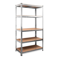 Regal s visokom nosivošću HEAVY, max. 875 kg, 90x40x180 cm, srebrni