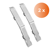 Prilazne rampe DRIVE, sklopive, max. 400 kg, 160 cm, čelične