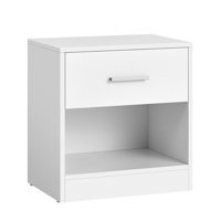 Noćni ormarić COSTA, 28x39x41cm, bijeli