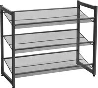 Modularni regal za cipele IDA, 3 police, 74x31x63 cm, crni