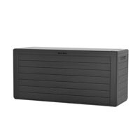 Kutija za pohranu WOODEBOX, 280 l, 120x46x57 cm, antracit