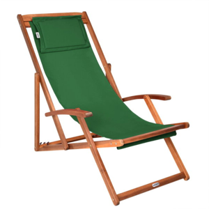 Vrtna ležaljka SIENA, 65x87x100cm, zelena