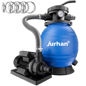 Pješčana filtracija za bazen AQUA, 10.200 l/h, plava
