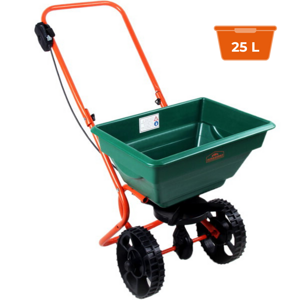 Kolica za posipanje SEED, 25 l, zelena/narančasta