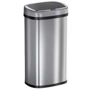 Senzorska kanta za otpad DEUS, 58 l, srebrna