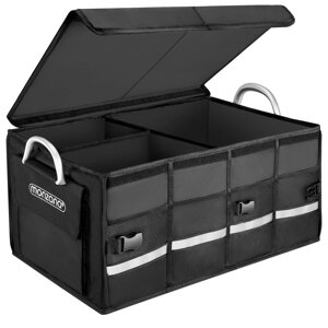 Organizator za prtljažnik automobila LEROY, 63 l, 60x35x30 cm, crni