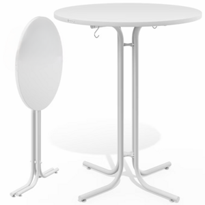Sklopivi barski stol RAUL 110x80cm, bijeli