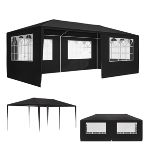 Party šator NEAPOL, 3x6 m, antracit