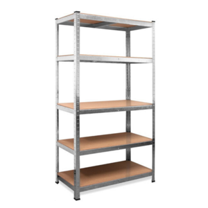Regal s visokom nosivošću HEAVY, max. 875 kg, 90x40x180 cm, srebrni