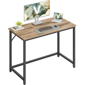 Uredski stol DAVE, 100x50x75 cm, camel smeđa/crna