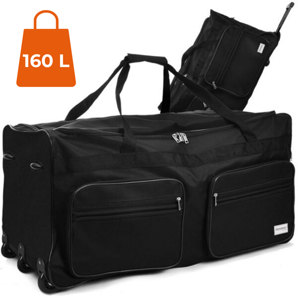 Putna torba na kotačima JOY 160 l, crna