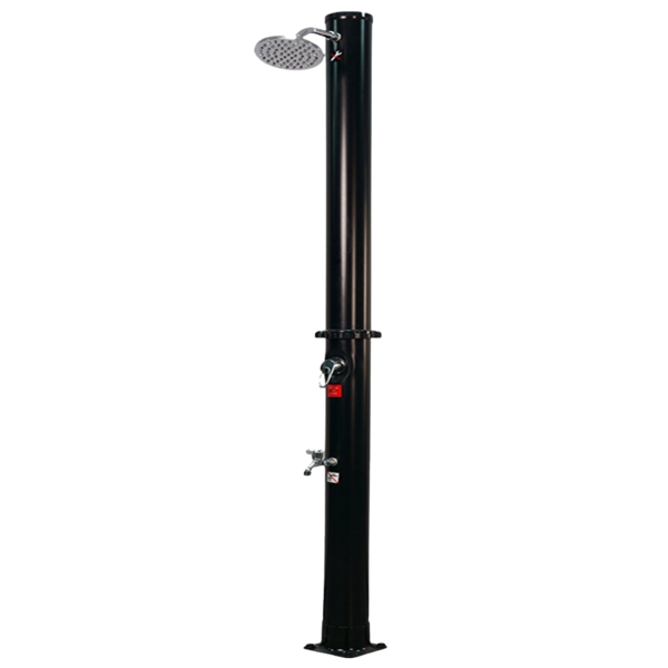 Solarni tuš DELFINA, 20 l, crni