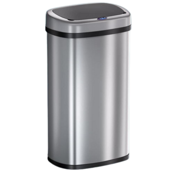 Senzorska kanta za otpad DEUS, 58 l, srebrna