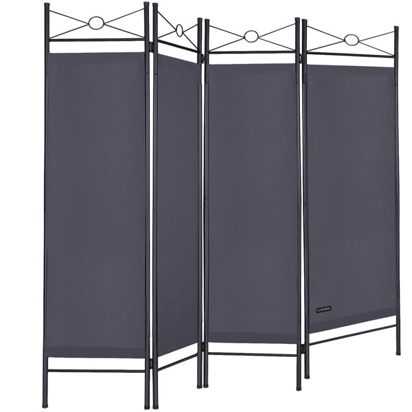 Paravan LUCCA, 163x180 cm, antracit
