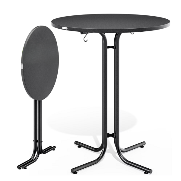 Sklopivi barski stol RAUL 110x80cm, sivi