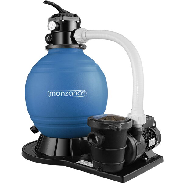 Pješčana filtracija za bazen AQUA, 15.900 l/h, plava