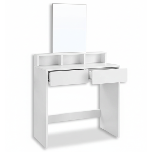 Toaletni stolić VANESA, 80x40x140 cm, bijeli